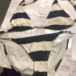 Old navy striped bikini